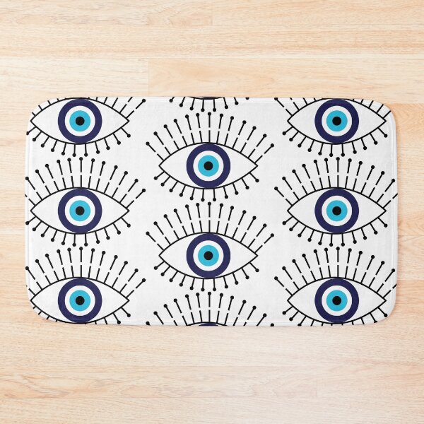 Item preview, Modern Evil Eye Mediterranean Pattern designed and sold by HotHibiscus.