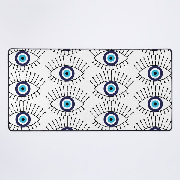 Item preview, Modern Evil Eye Mediterranean Pattern designed and sold by HotHibiscus.