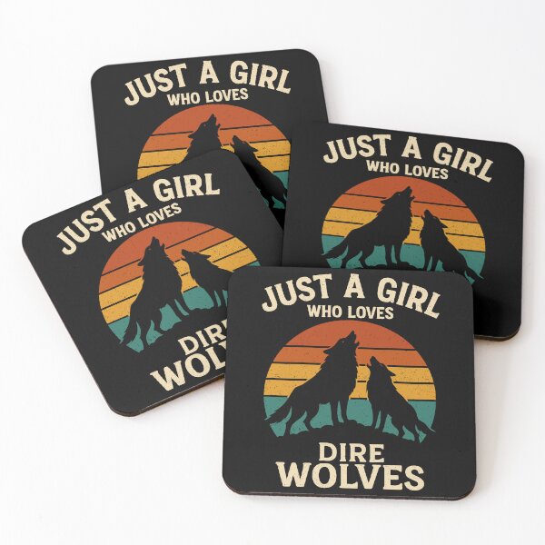 Item preview, Just a Girl Who Loves Dire Wolves – Prehistoric Canine Comeback Tribute designed and sold by Serbin.