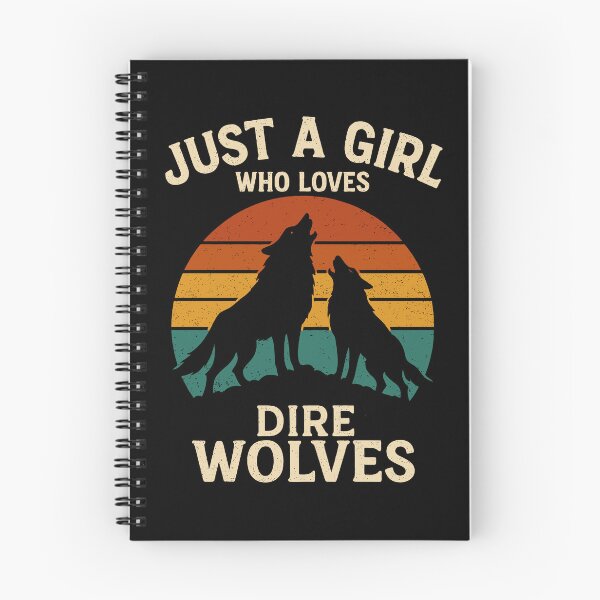 Item preview, Just a Girl Who Loves Dire Wolves – Prehistoric Canine Comeback Tribute designed and sold by Serbin.