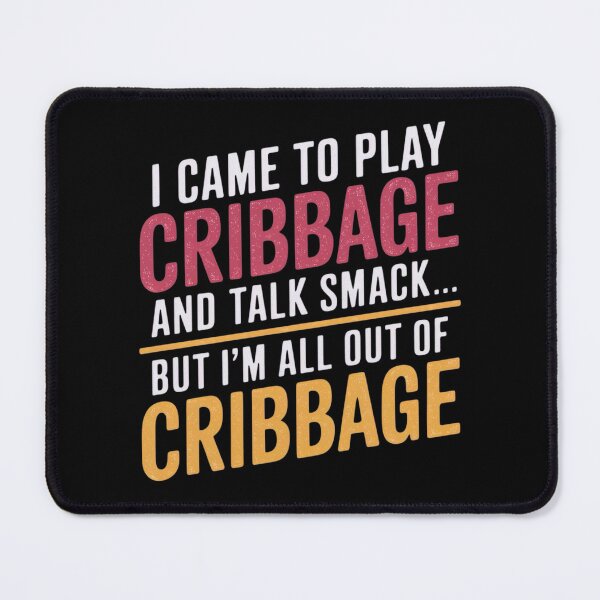 Item preview, Cribbage Humor for Card Game Lovers and Trash Talk Champs designed and sold by BunBuntheDog-.