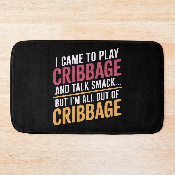 Item preview, Cribbage Humor for Card Game Lovers and Trash Talk Champs designed and sold by BunBuntheDog-.