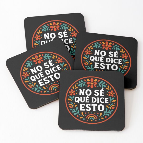 Item preview, "I Don't Know What This Says" Cute Funny Spanish Word designed and sold by LuveeTuffCo.