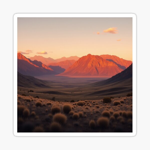 Item preview, Golden Sunset Over Wilpena Pound – Flinders Ranges Landscape designed and sold by JaksaDesignHub.