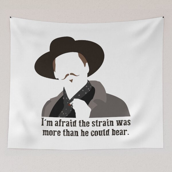 Item preview, Tombstone: The strain was more than he could bear designed and sold by muskitt.