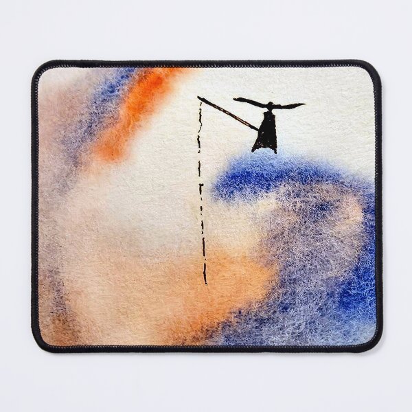 Item preview, Fisherman in the fog designed and sold by frankuffmann.