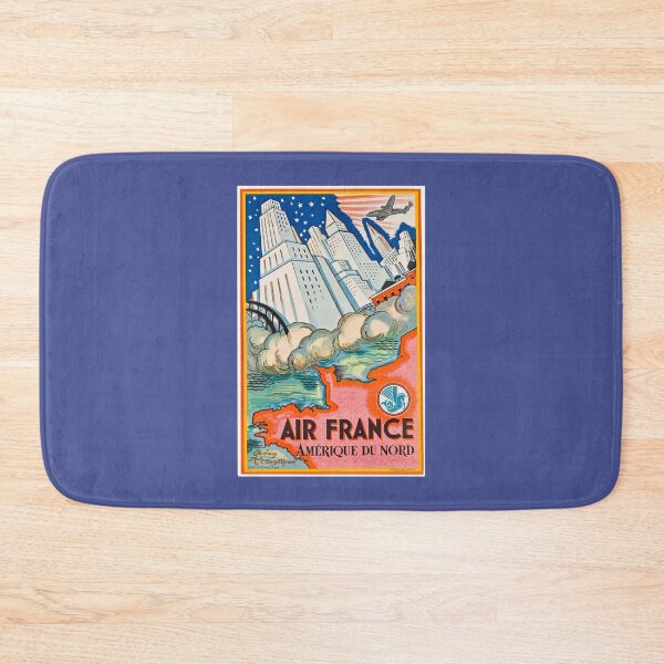 Item preview, Vintage airline Travel poster designed and sold by stevepaint.