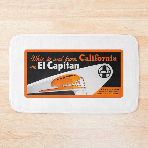 Item preview, Vintage Santa Fe Railroad - El Capitan designed and sold by QuayTradingCo.