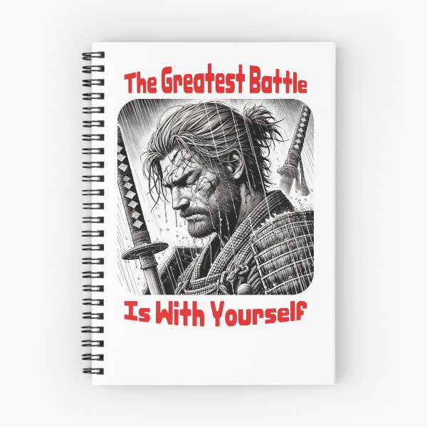 Item preview, The Greatest Battle is With Yourself designed and sold by Outlandishrob.