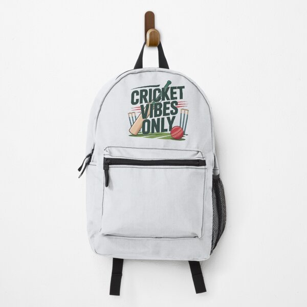 Item preview, Cricket Vibes Only – Fun Cricket Lover Design designed and sold by Jollys-ArtShop.