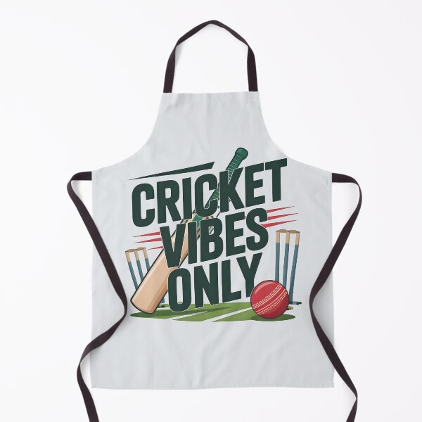 Item preview, Cricket Vibes Only – Fun Cricket Lover Design designed and sold by Jollys-ArtShop.