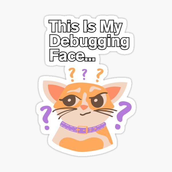 Artikel-Vorschau von Das ist mein Debugging-Gesicht – Lustiges Programmierer-Geschenk, designt und verkauft von Simple Art.