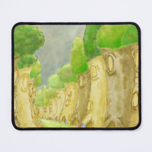 Item preview, The street of a tree village designed and sold by greenPQBstudio.