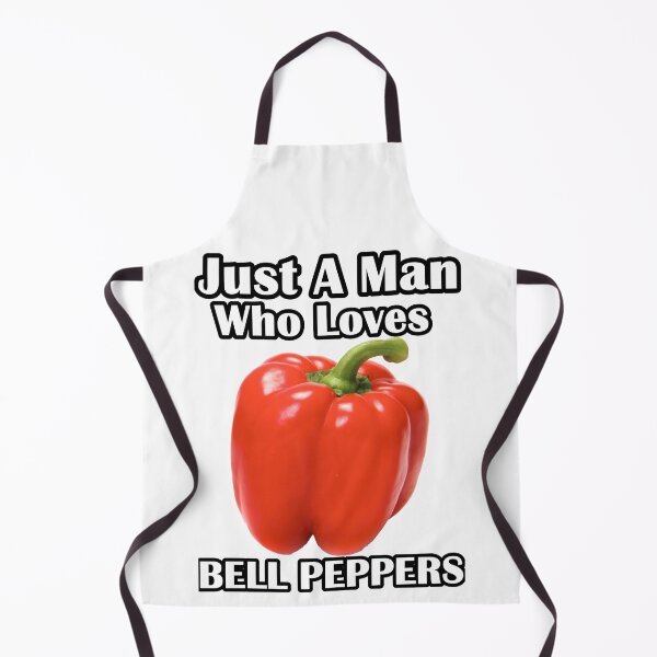 Item preview, Just A Man Who Loves Bell peppers designed and sold by Beluga Cat.