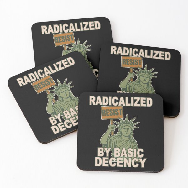 Item preview, Radicalized By Basic Decency Social Democracy Resist Liberty designed and sold by Filek-mable.