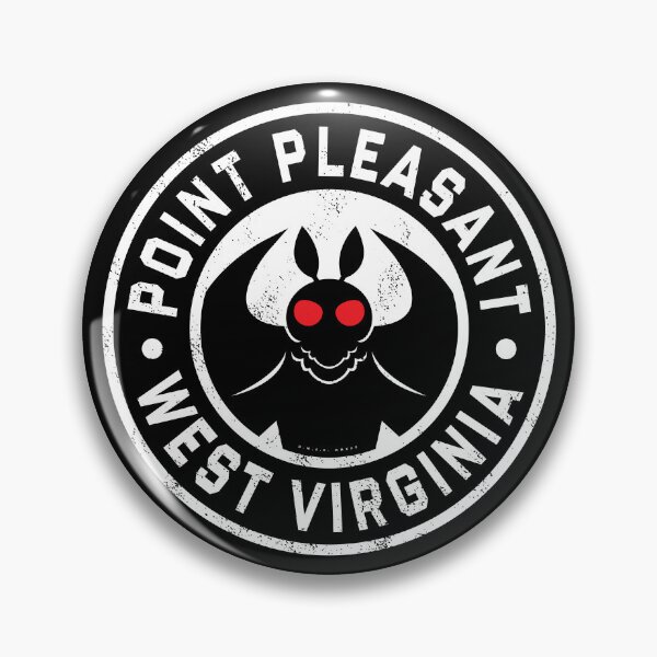 Item preview, Point Pleasant West Virginia - Mothman Circle designed and sold by deadmansupplyco.