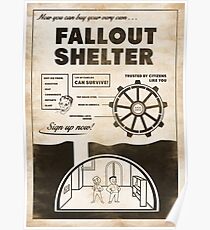 Shelter Propaganda Poster Poster