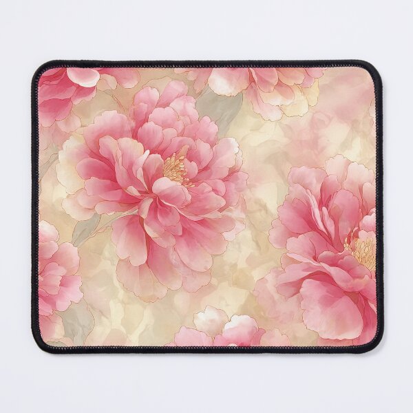 Item preview, Watercolor Peony Pattern with Pink Blossoms designed and sold by Anastasiia Yurevych.