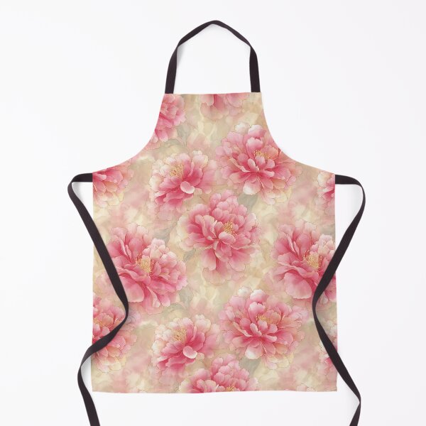 Item preview, Watercolor Peony Pattern with Pink Blossoms designed and sold by Anastasiia Yurevych.