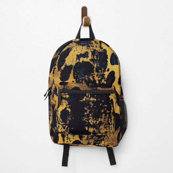 Item preview, Seamless Gold and Black Leopard Print Pattern designed and sold by CreativeLarysa.