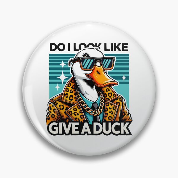 Item preview, Funny Duck Meme Design - Cool Duck Wearing Sunglasses, Trendy Outfit, Quack Humor Gift for Animal Lovers designed and sold by DrawHandArt.