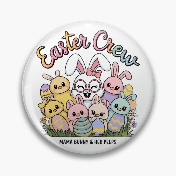 Item preview, Mama Bunny & Her Peeps – Easter Crew  designed and sold by Rajasekar.