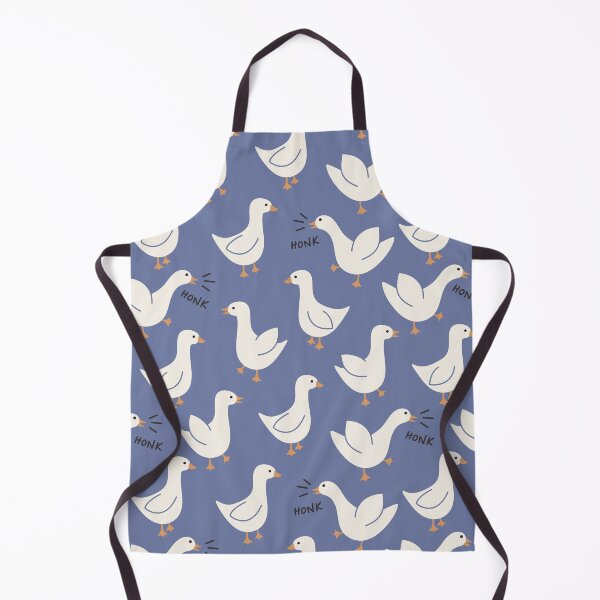 Item preview, honk honk! geese - deep periwinkle designed and sold by Becca Alessi.