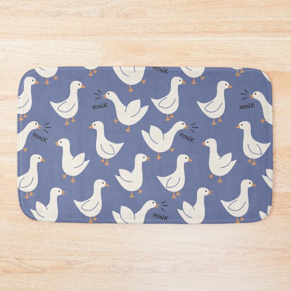 Item preview, honk honk! geese - deep periwinkle  designed and sold by Becca Alessi.