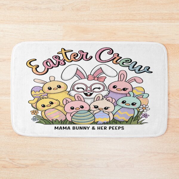 Item preview, Mama Bunny & Her Peeps – Easter Crew  designed and sold by Rajasekar.
