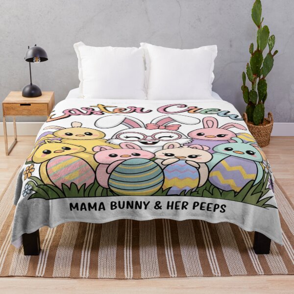 Item preview, Mama Bunny & Her Peeps – Easter Crew  designed and sold by Rajasekar.