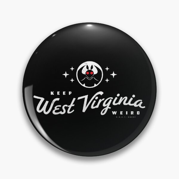 Item preview, Keep West Virginia Weird - Mothman designed and sold by deadmansupplyco.