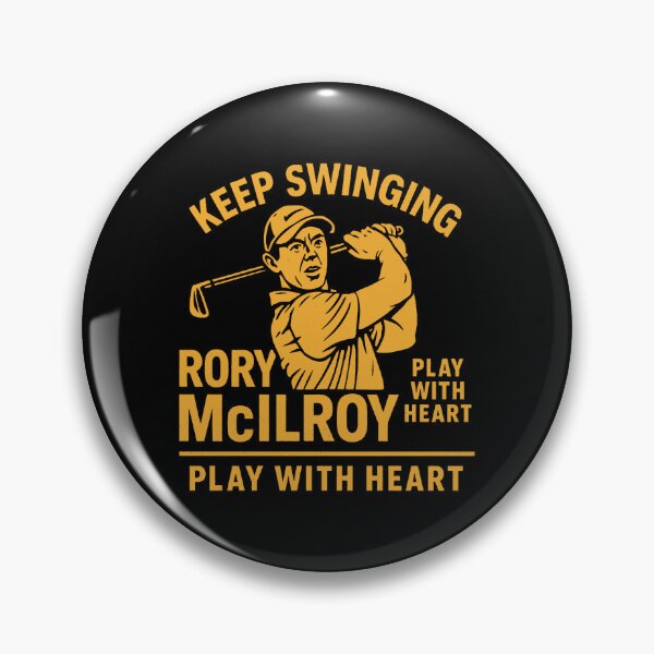 Item preview, Swing With Heart - Rory McIlroy Tribute designed and sold by zzz888.