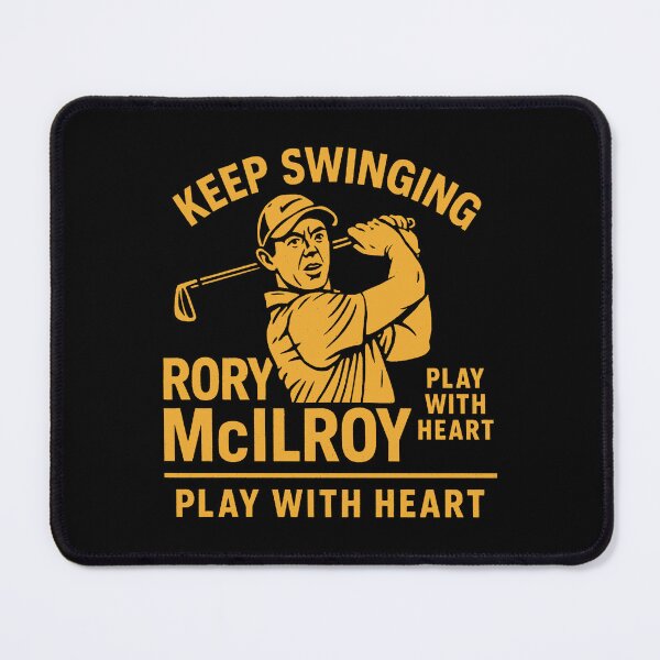 Item preview, Swing With Heart - Rory McIlroy Tribute designed and sold by zzz888.