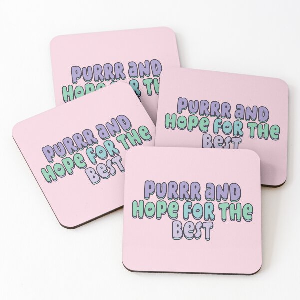 Item preview, Purrr and hope for the best designed and sold by TangriLand cards.