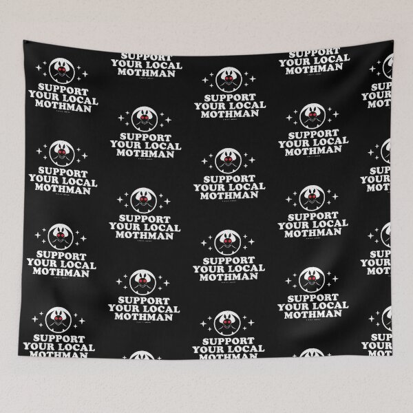 Item preview, Support Your Local Mothman designed and sold by deadmansupplyco.