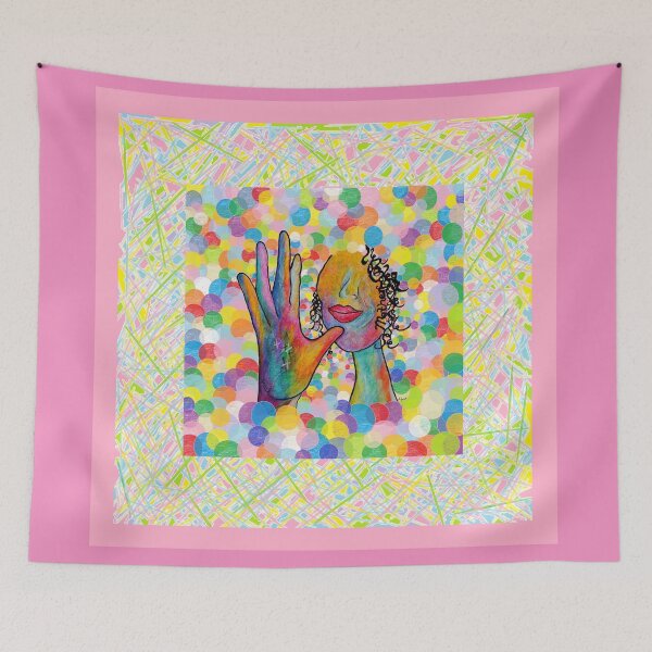 Item preview, ASL Mother for Baby Girl Nursery designed and sold by EloiseArt.