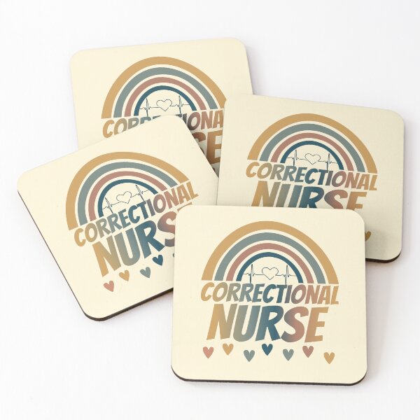 Item preview, Correctional Nurse Boho Nurse Heartbeat Gradient Colors designed and sold by Guess4best.