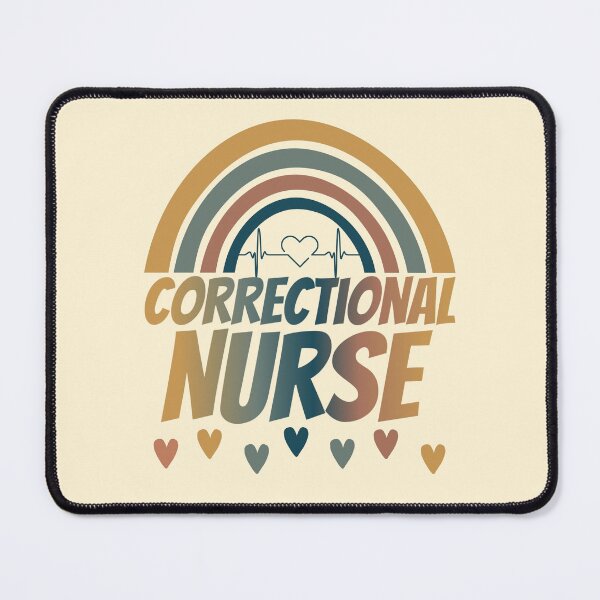 Item preview, Correctional Nurse Boho Nurse Heartbeat Gradient Colors designed and sold by Guess4best.