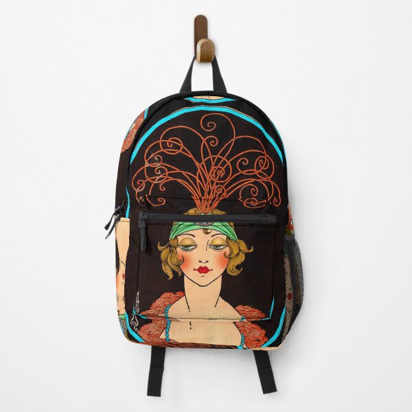 Item preview, vintage portrait of a flapper designed and sold by stevepaint.
