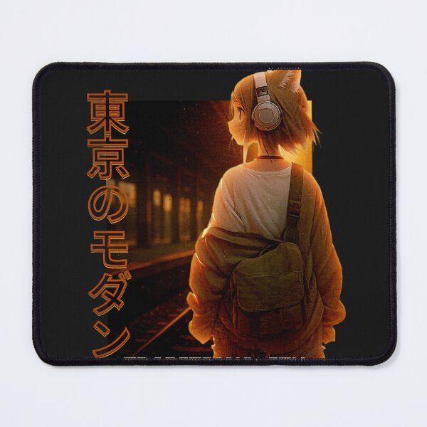 Item preview, Golden Hour Cat-Ear Girl designed and sold by LiuBaoBao.