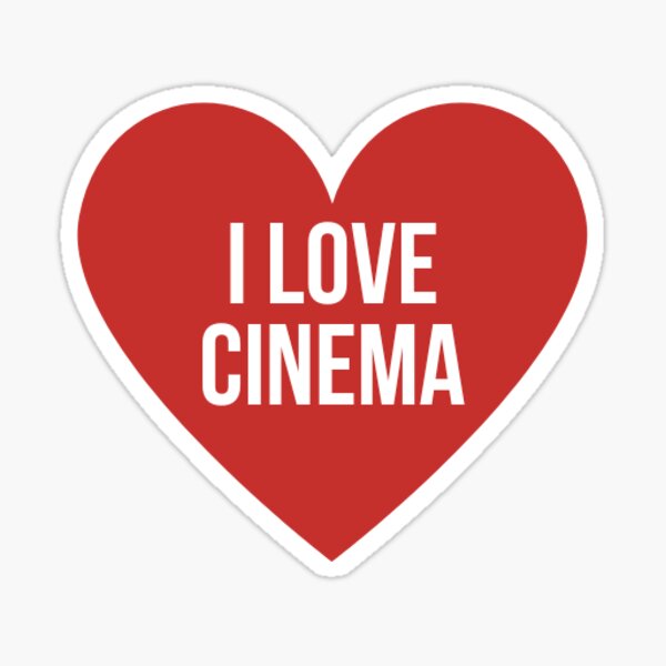 Item preview, I love cinema designed and sold by Trialloja.