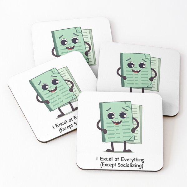 Item preview, Excel Nerd - Anti-Social Data Whiz designed and sold by Anixr.