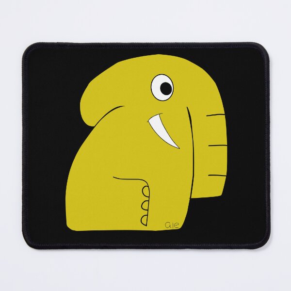 Item preview, Elephant yellow  designed and sold by ALEFANTICA.