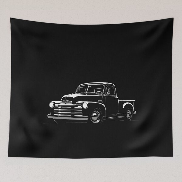 Item preview, 1953 Chevy 3100 Truck Silhouette designed and sold by TheArtOfCar.