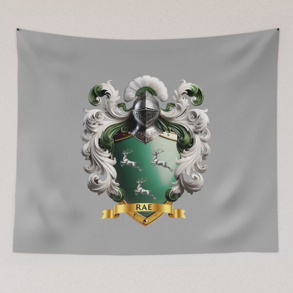 Item preview, Rae Family Crest – Scottish Clan Heraldry Coat of Arms designed and sold by Highlandkings.