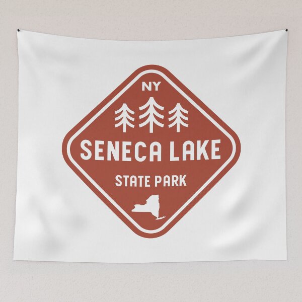 Item preview, Seneca Lake State Park New York Rhombus designed and sold by bivenart.