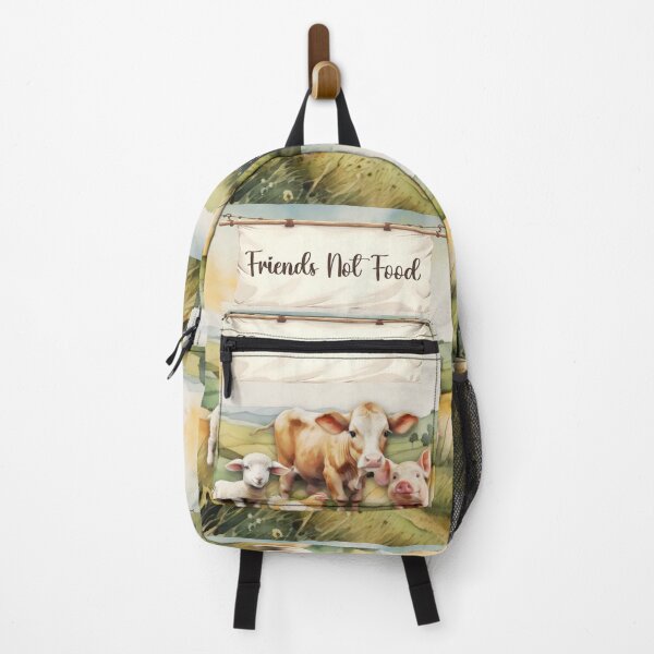 Item preview, Vegan Friends Not Food designed and sold by NikkiBear67.