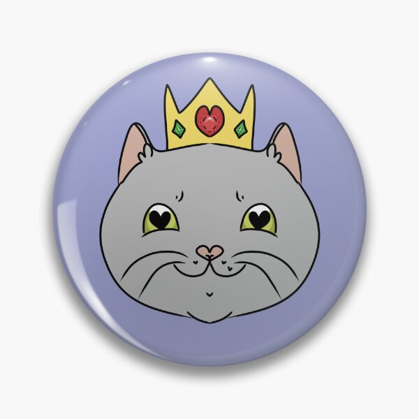 Item preview, Cat wearing crown designed and sold by HugSomeNettles.