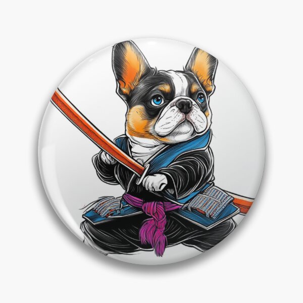 Item preview, French Bulldog Kendo Sport designed and sold by WickerStudio.