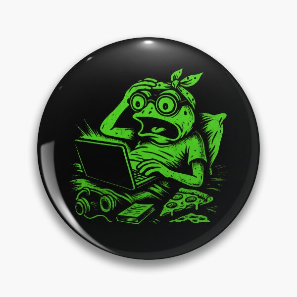 Item preview, The Frog Dislocated at Midnight designed and sold by ATOTI.